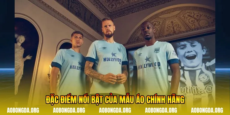 Đặc điểm nổi bật của mẫu áo chính hãng