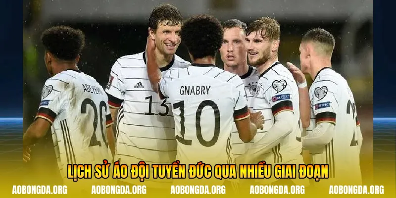 Lịch sử áo đội tuyển Đức qua nhiều giai đoạn