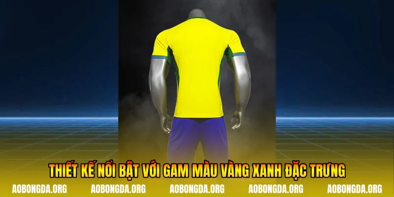 Thiết kế nổi bật với gam màu vàng xanh đặc trưng